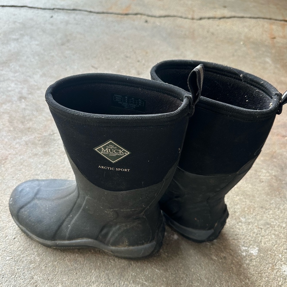 Muck Women's Arctic Sport Black Winter Boots